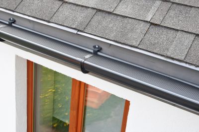 Gutter Cover on Roof